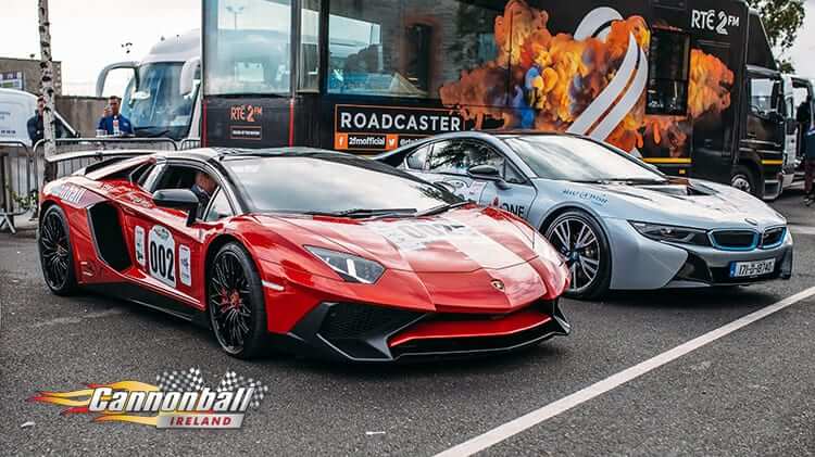 Cannonball Run 2024 Galway 🏁⁣⁣⁣⁣  Largest supercar road trip in Europe⁣⁣⁣⁣